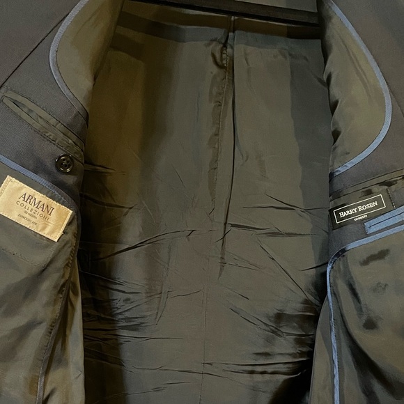 ARMANI COLLEZIONI MEN’S SUIT / EUR 48 / NAVY / MADE IN ITALY - Picture 8 of 10